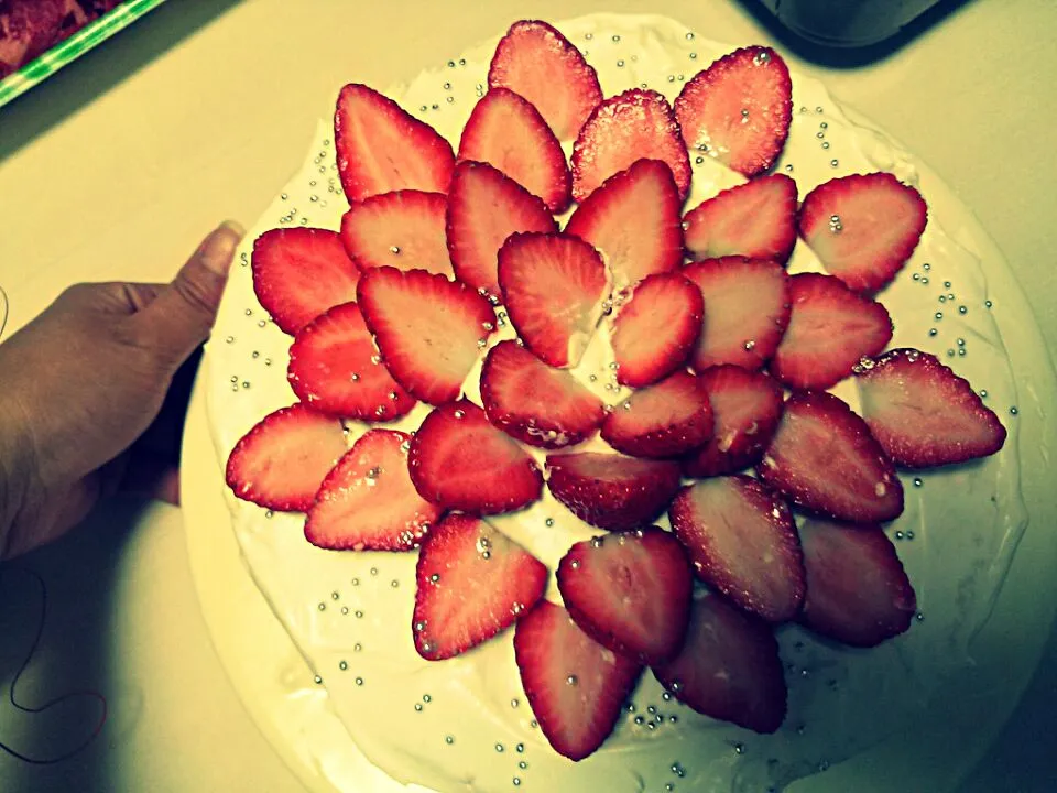 Snapdishの料理写真:birthday cake for my sis|えみいさん