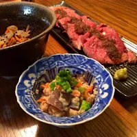 Snapdishの料理写真:ある日の晩ご飯|Mikiko Ishiharaさん