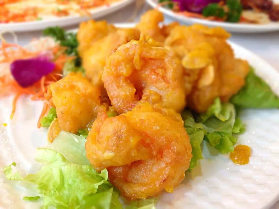 Salted yolk prawn|willzさん