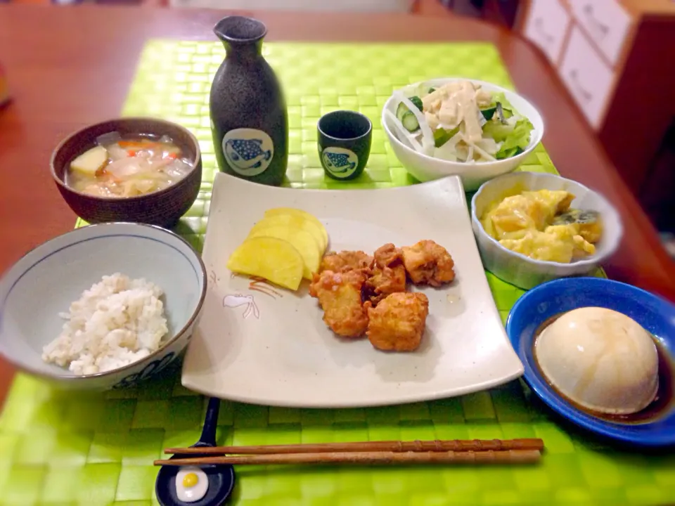 お豆腐の唐揚げ(^o^)|マニラ男さん