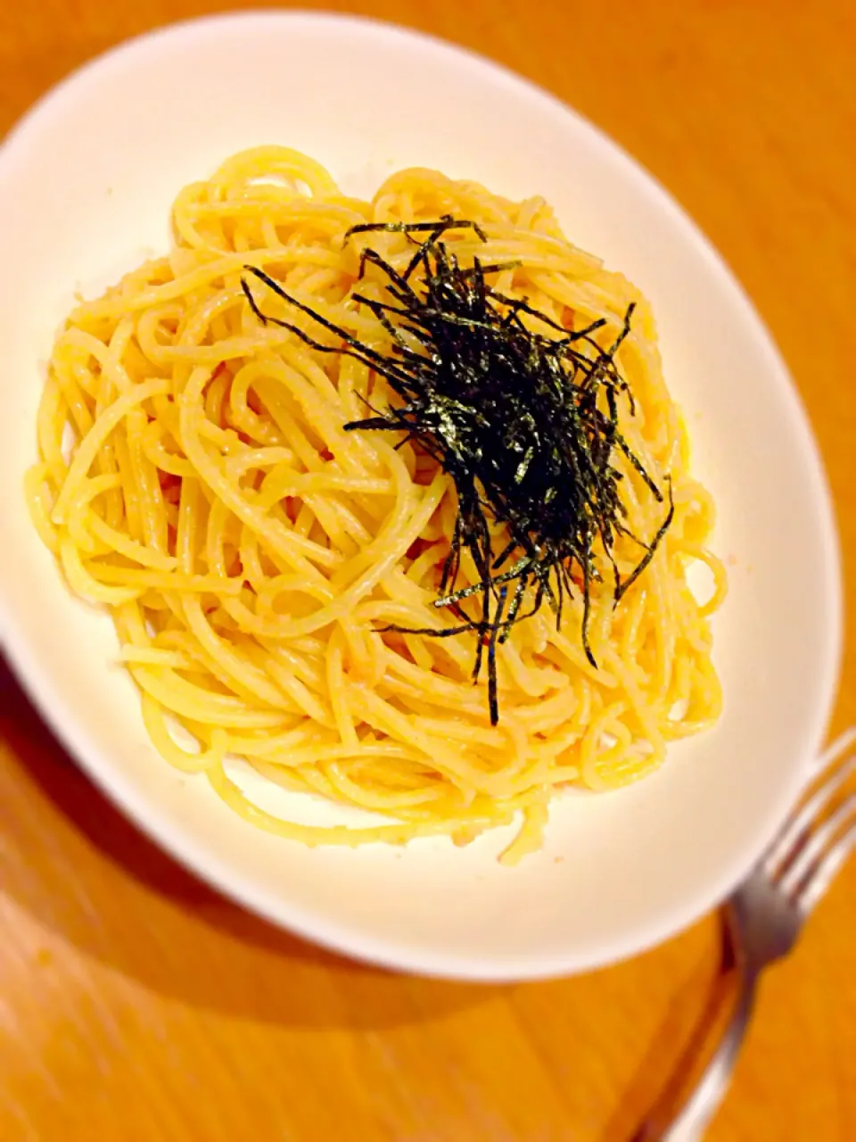 Snapdishの料理写真:ごくごく普通のたらこパスタ|鈴さん