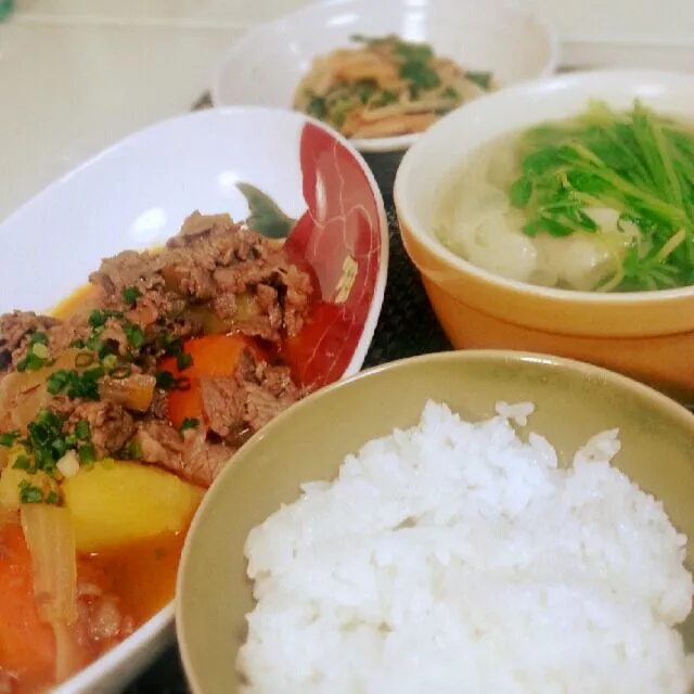 韓国風肉じゃが定食|Keikoさん