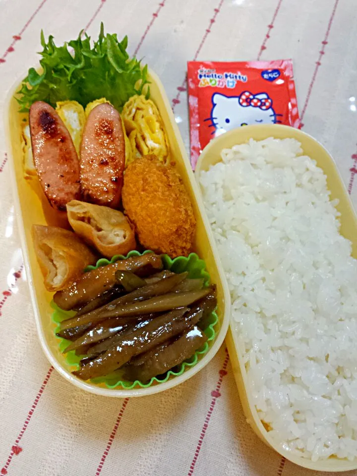 Snapdishの料理写真:娘お弁当♪ 1/31|けいこさん