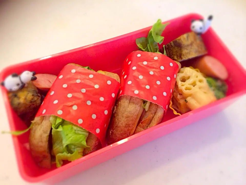 サンドィッチ弁当♡2♡|Fumiko Okabe Kunisueさん