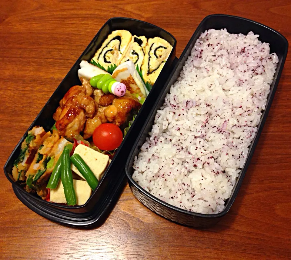 Snapdishの料理写真:旦那様のお弁当♪|りえこさん