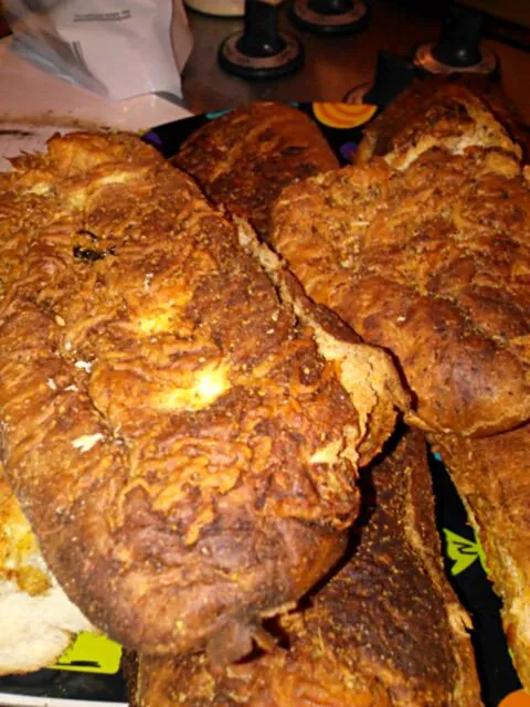 Toasted Asiago bread|Polly Gelfusoさん