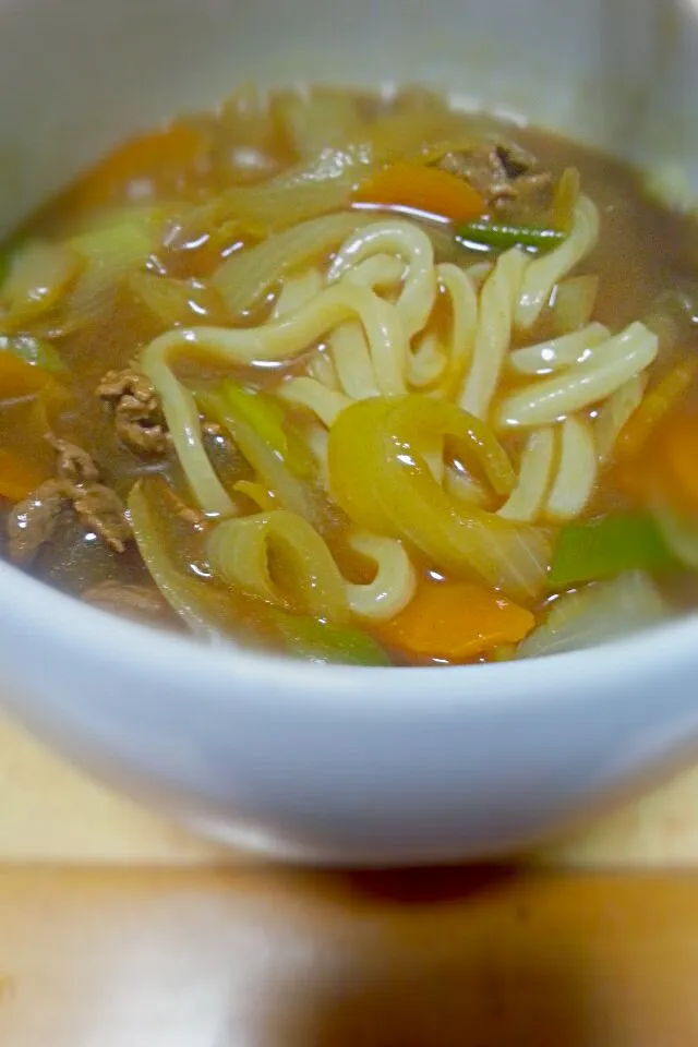 簡単♪具だくさんカレーうどん♪|麻紗コさん