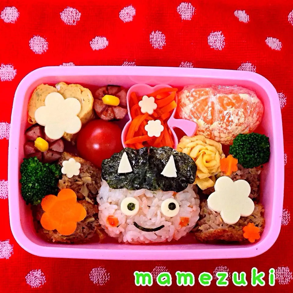 キャラ弁☆赤おに|ヒロヾ(๑╹◡╹)ﾉ"さん