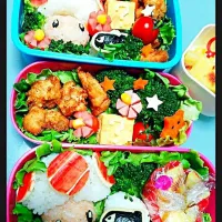 Snapdishの料理写真:キノピオ弁当|Mami Aokiさん