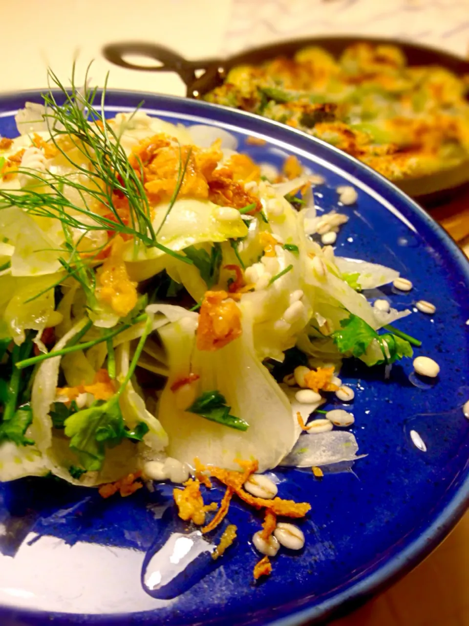 Salad of the fennel@Jamie Oliver respect|よ〜んさん