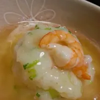 Snapdishの料理写真:かぶら蒸し     ほっこり～(*´∇｀*)