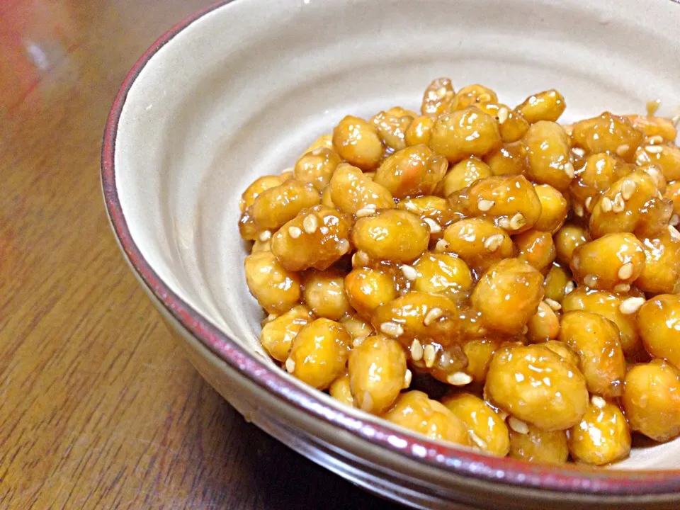 大豆の簡単おつまみ！甘辛わさび風味＊|まいさん