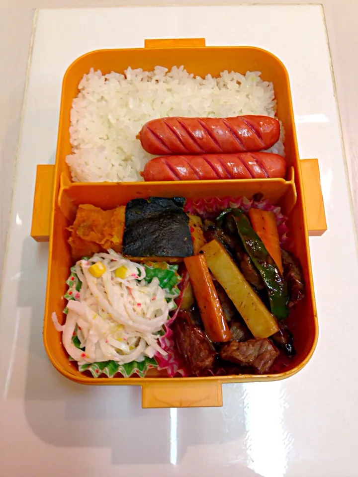 旦那君のお弁当|mahirooujiさん