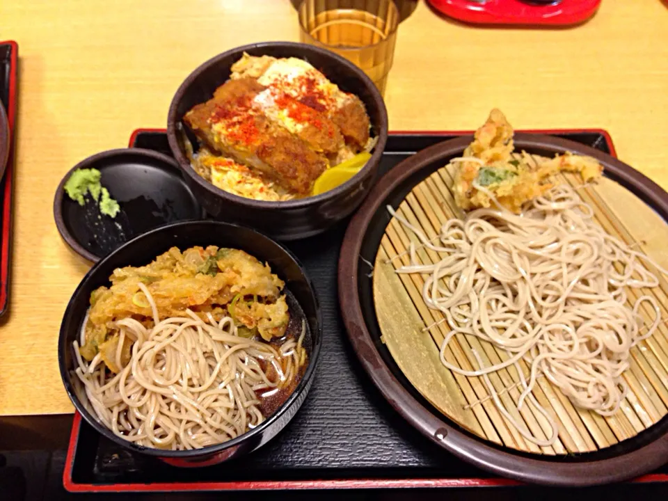 ゆで太郎 カツ丼セット|あちゅんさん