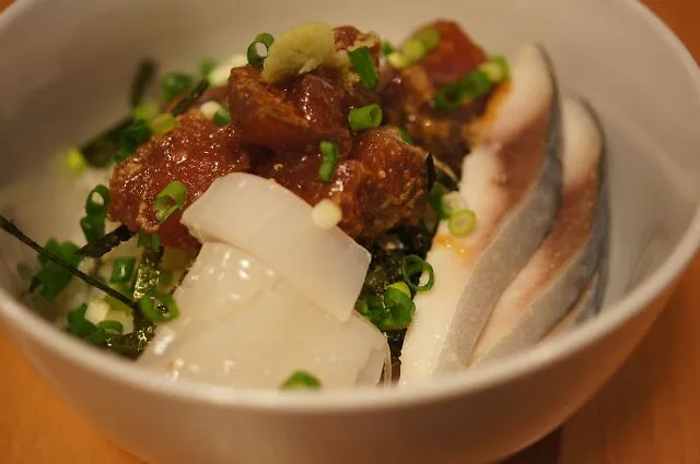 飲んだあとの〆はミニ海鮮丼|cookingパパ五郎さん