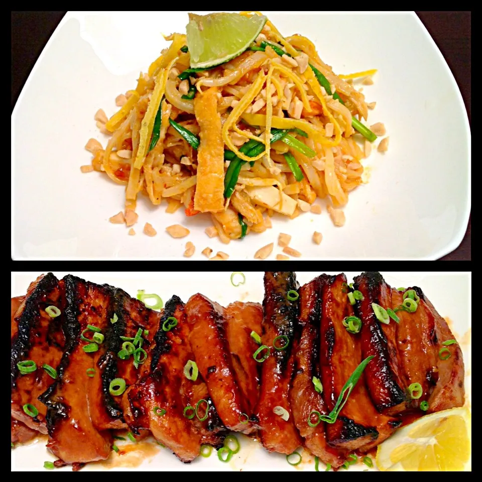 Pad Thai and Vietnamese Porkchop|ダイアナさん