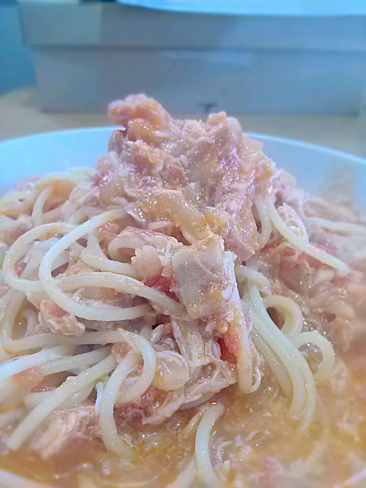 カニのトマトクリームパスタ☆|たーささん