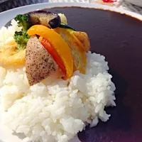 Snapdishの料理写真:黒カレー|ちぃ（＾ω＾）さん