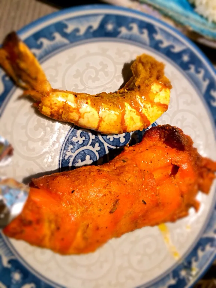 Tandoori Chicken and Shrimp|Emyline Welchさん