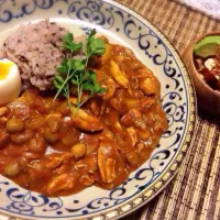 お豆とささみのヘルシートマトカレー|piroさん