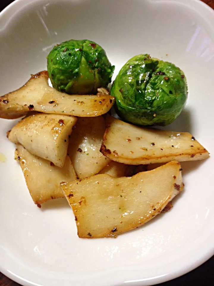 芽キャベツ＆エリンギー！|hiroさん