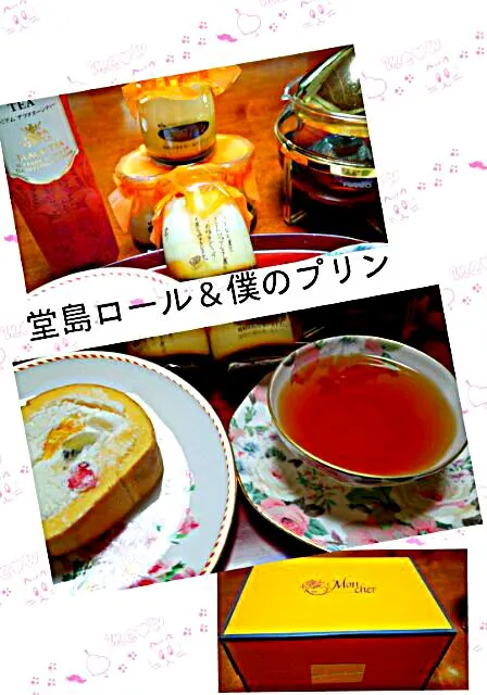 Snapdishの料理写真:夕食後のデザート☆デブリンまっしぐら～|ｋｚｓｙｋさん