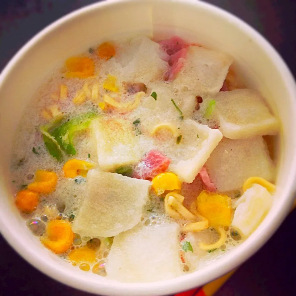 ホワイトシチューヌードル|りーぴんさん
