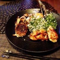 野菜と鶏肉の天ぷら