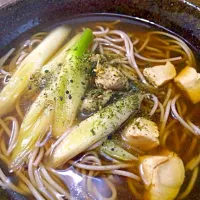 Snapdishの料理写真:鶏ネギ蕎麦|Kenichiro Otaniさん