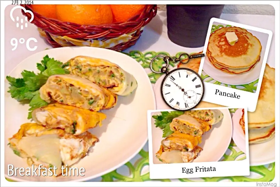 Egg Fritata & Pancake|C_Lynneさん