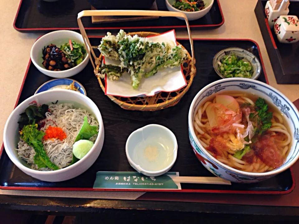 あたたか菜の花定食|あつしさん