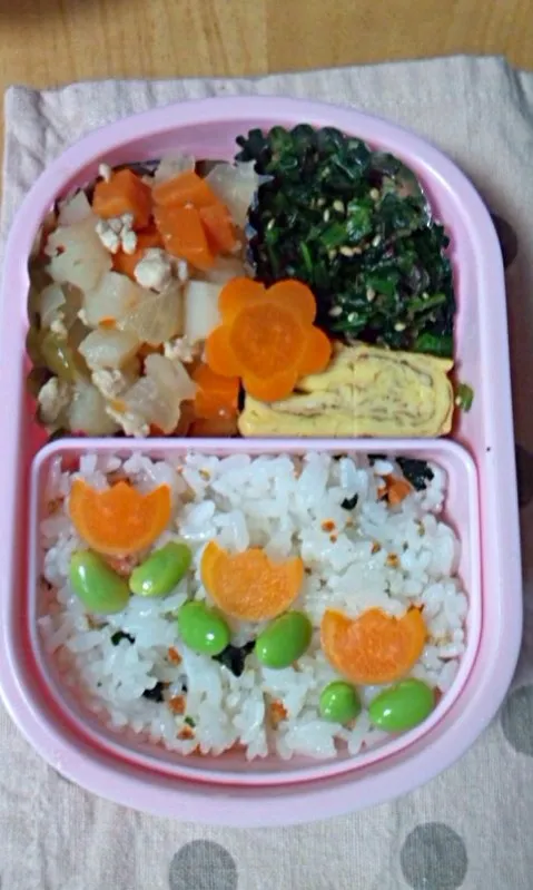 Snapdishの料理写真:1才のお弁当|makkyさん