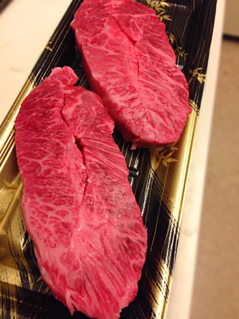 和牛ミスジステーキ Wagyu oyster blade steak|Funky Chefさん