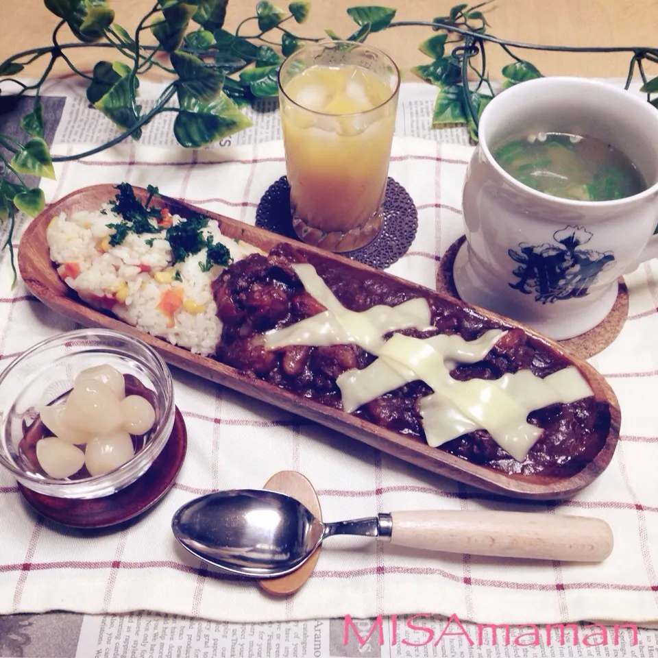 Snapdishの料理写真:お一人さまLUNCH♥️|みさmamanさん