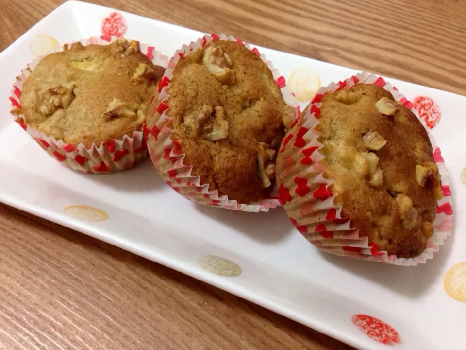 🍎 Apple Walnut Muffins|✨강민지✨さん