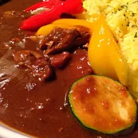 Snapdishの料理写真:【牡蠣 & 麦酒カレー】