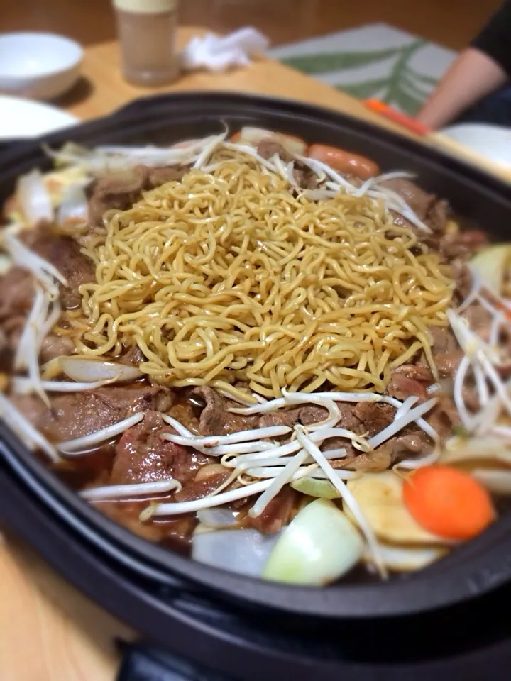 Snapdishの料理写真:焼ジンギスカンラーメン|hiyrockさん