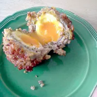 Snapdishの料理写真:Runny scotch egg|Hannah Wilsonさん