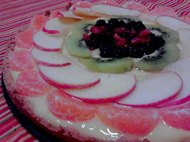 Crostata crema e frutta|Valeria Fricanoさん