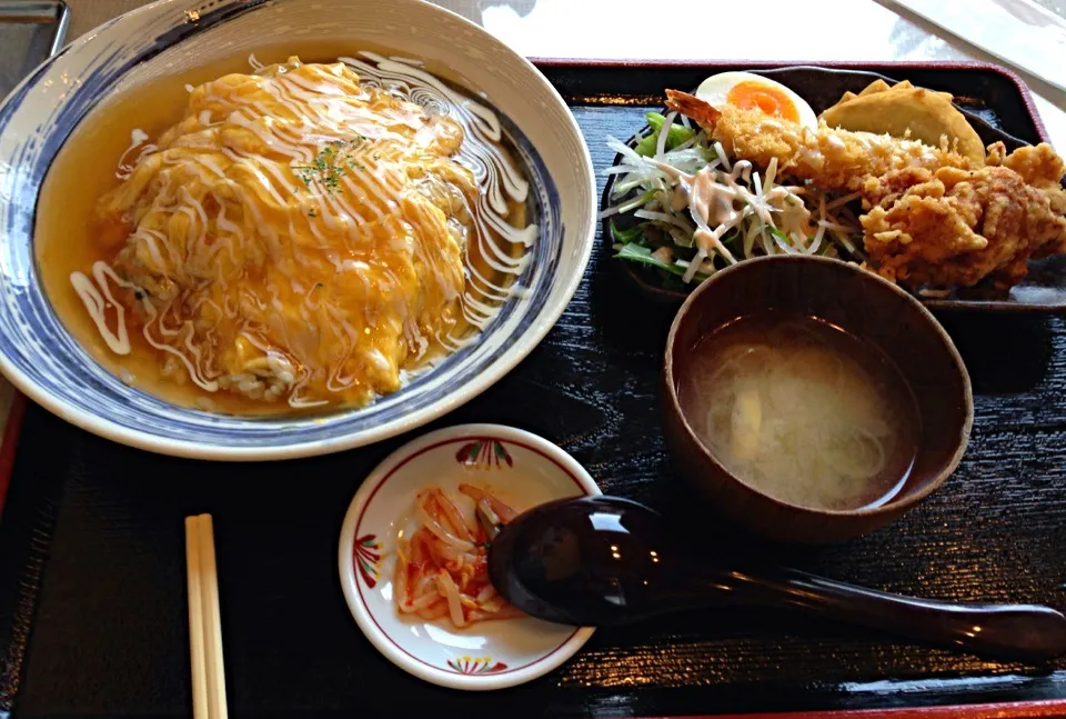 オム炒飯^ ^定食♪|きのすけ〜さん