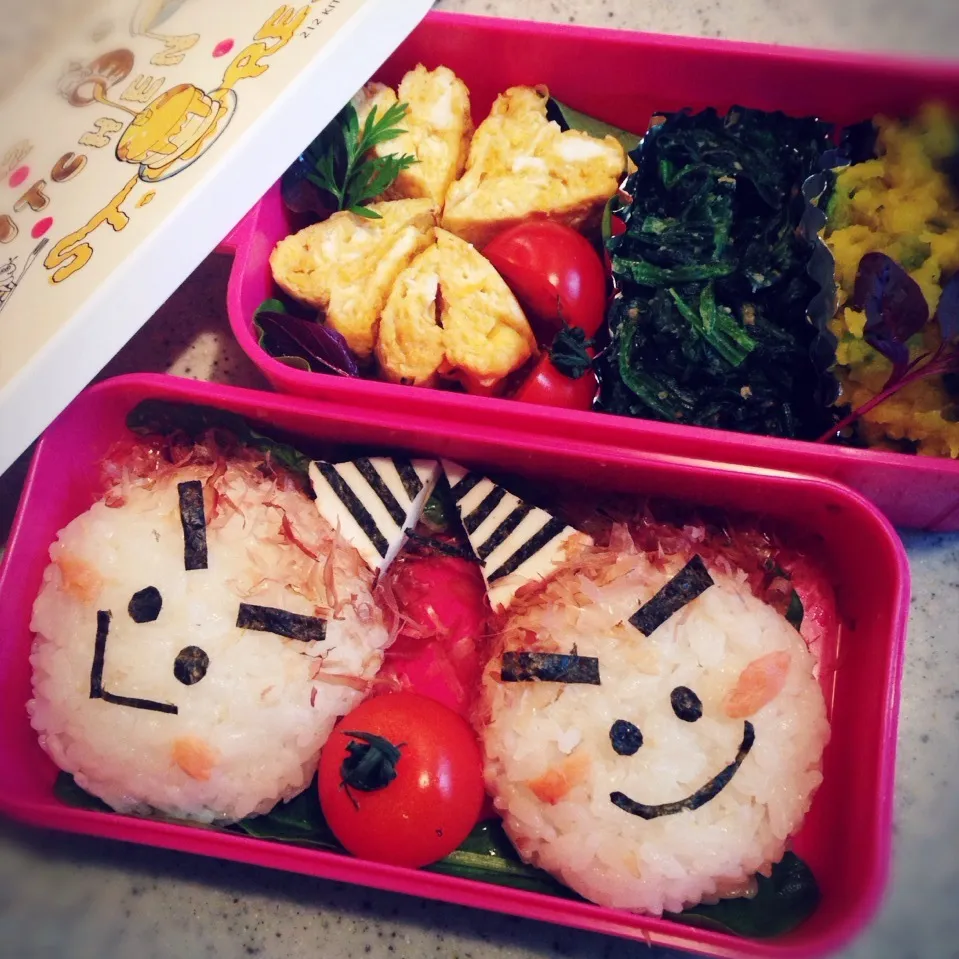 鬼さん弁当♡節分！|はなおさん