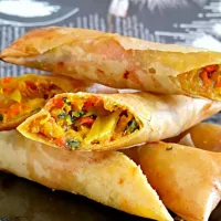 Crunchy Vegetable Spring Rolls|Jennifer Politanontさん