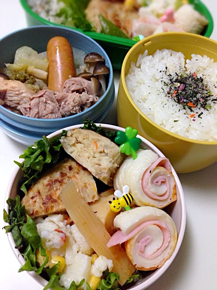 Snapdishの料理写真:2/3 長女 私弁当|Mikaさん