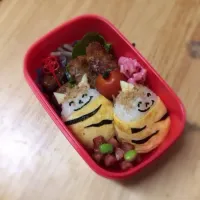 Snapdishの料理写真:節分弁当|cocoromamaさん