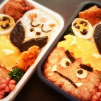 Snapdishの料理写真:旦那とお義父さんの 節分弁当～♡|asu＊さん