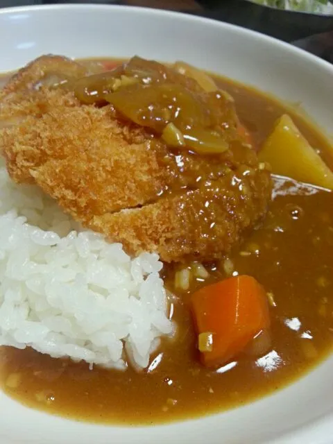 チキンカツカレー|ふりるさん