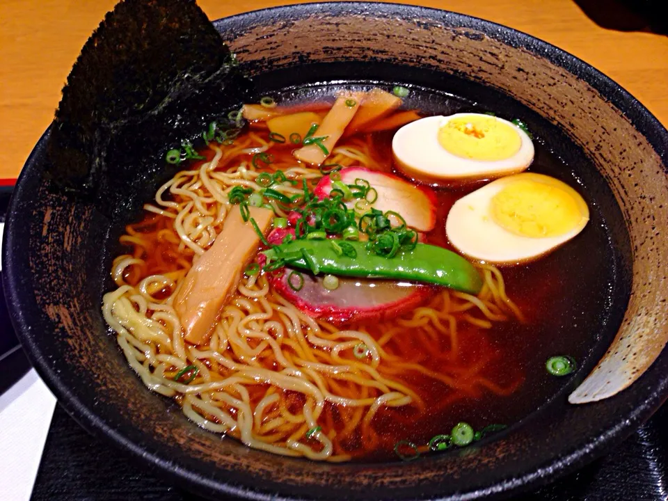 Snapdishの料理写真:中華そば 醤油煮玉子|マハロ菊池さん