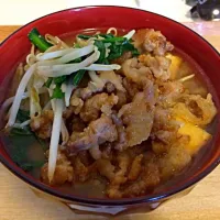 Snapdishの料理写真:あごだし肉味噌ラーメン！|Uemura Koshiさん