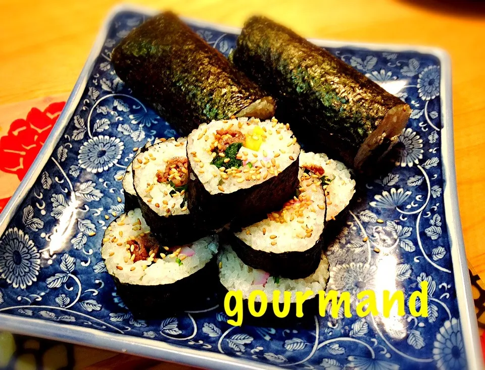 節分 海苔巻き♪  今年はキンパ🇰🇷|プーティさん