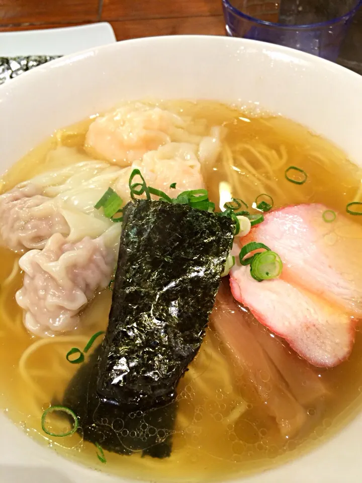 特製ワンタン麺 ハーフ 白だし|morimi32さん